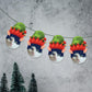 Pet Christmas Elf Hat Face Bunting