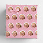 Personalised Printed Faces on Circles Wrapping Paper