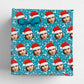 Personalised Santa Hat Wrapping Paper