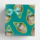 Personalised Birthday Party Hat Printed Wrapping Paper