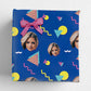 Personalised 80s style Photo Wrapping Paper